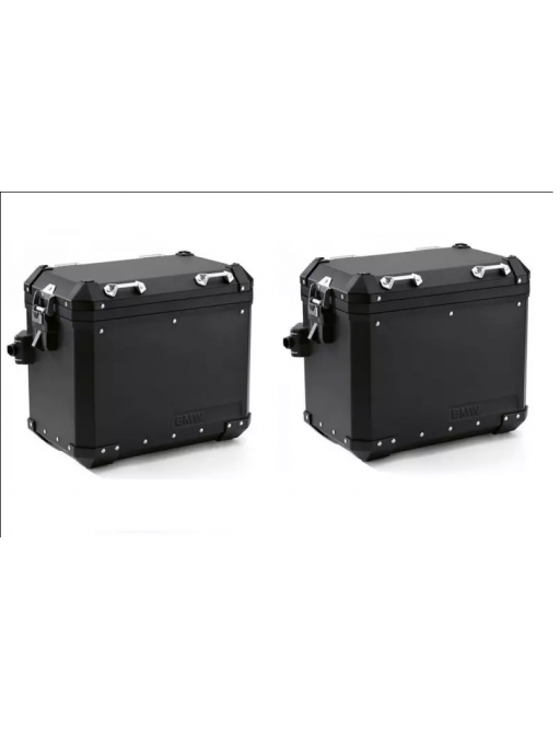 Kit valises aluminium noir F750GS / F850GS